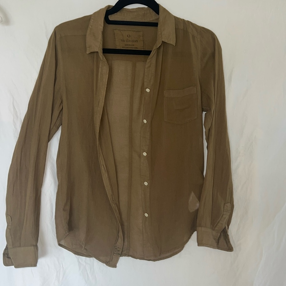 Anthropologie Button down